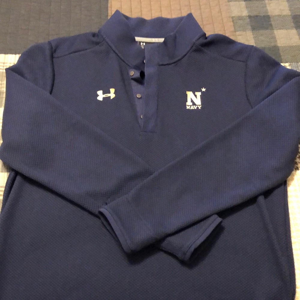 Naval Academy Under Armor 1/4 pull over